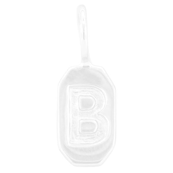 Silver Letter Charm - FINAL SALE