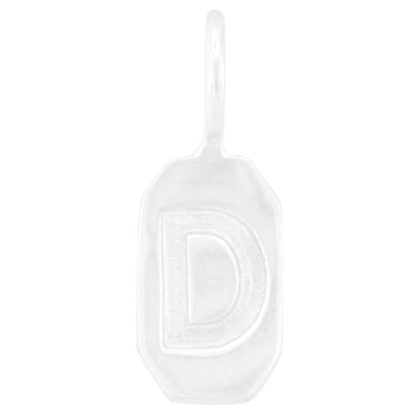Silver Letter Charm - FINAL SALE