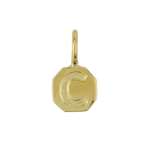 Gold Letter Charm - FINAL SALE