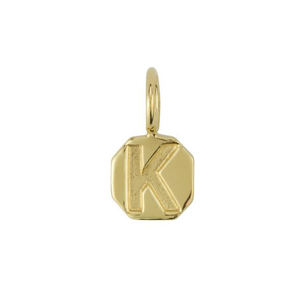 Gold Letter Charm - FINAL SALE