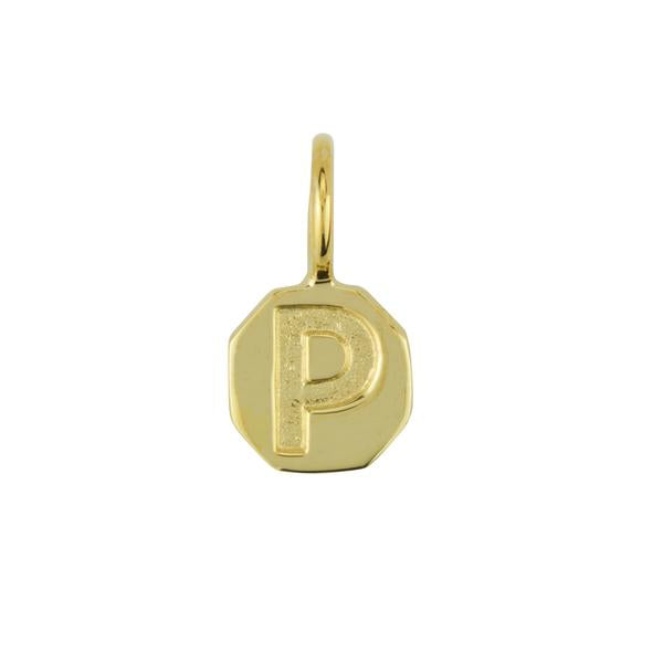 Gold Letter Charm - FINAL SALE