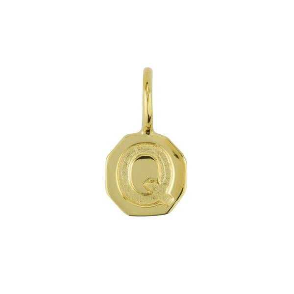 Gold Letter Charm - FINAL SALE