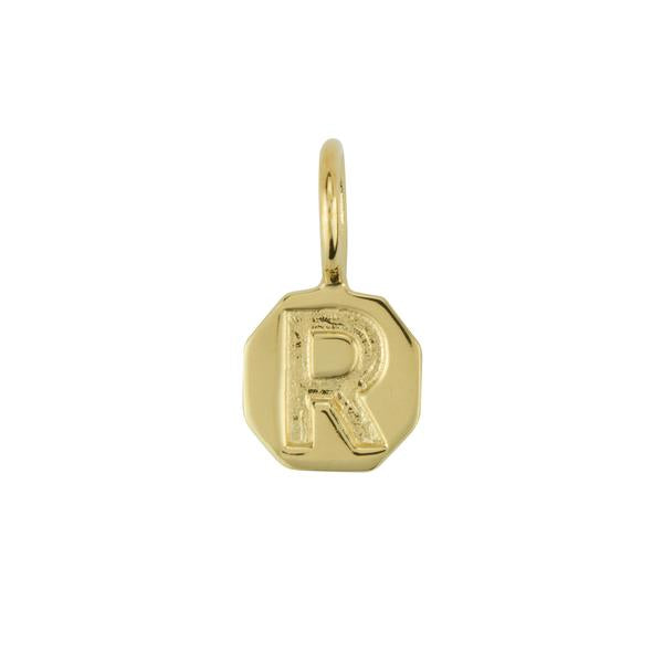 Gold Letter Charm - FINAL SALE