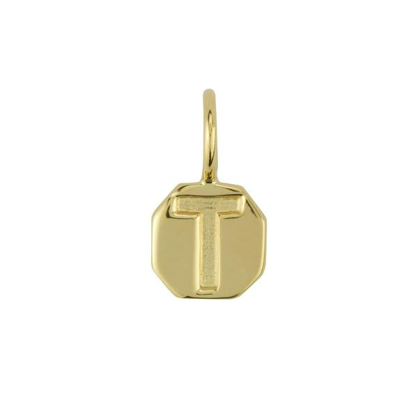 Gold Letter Charm - FINAL SALE
