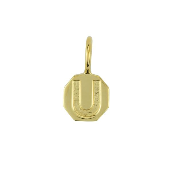 Gold Letter Charm - FINAL SALE