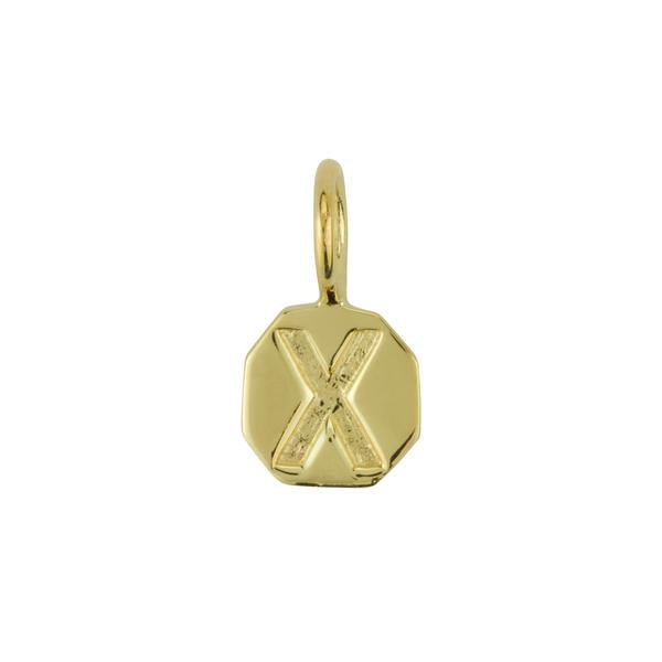 Gold Letter Charm - FINAL SALE
