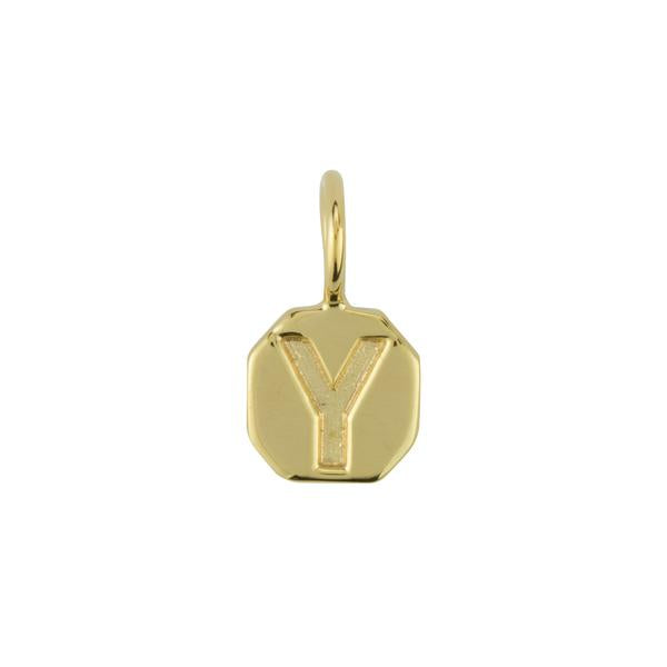 Gold Letter Charm - FINAL SALE