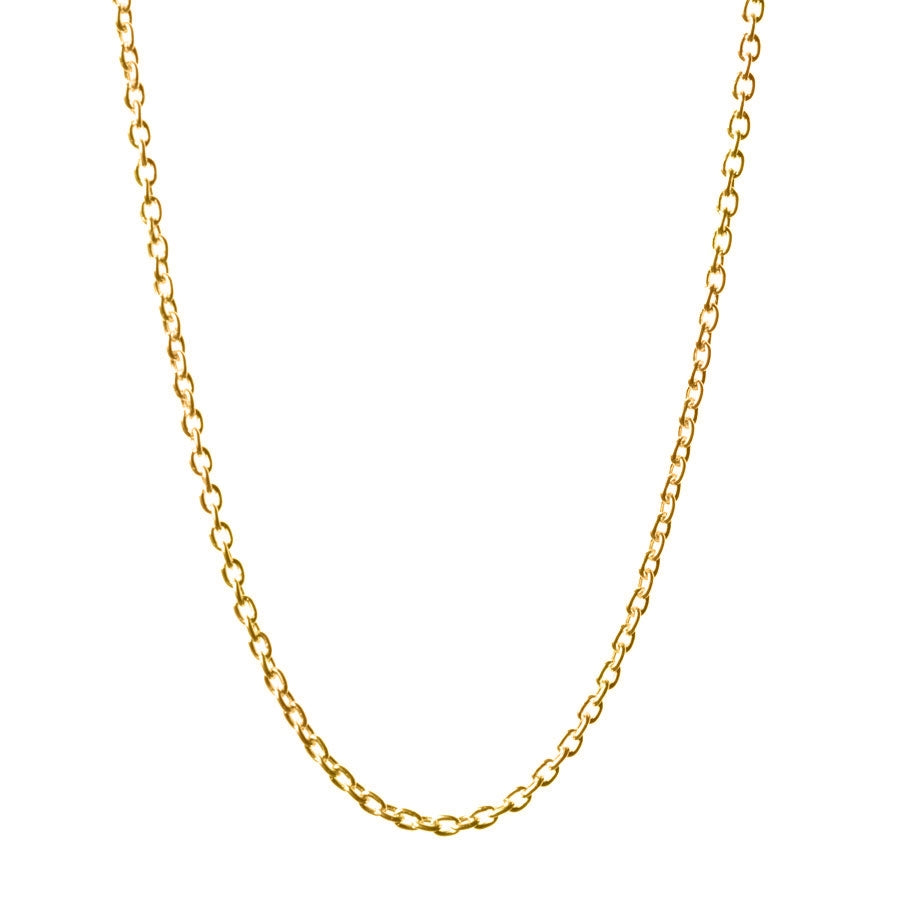Cable Chain Necklace in Gold