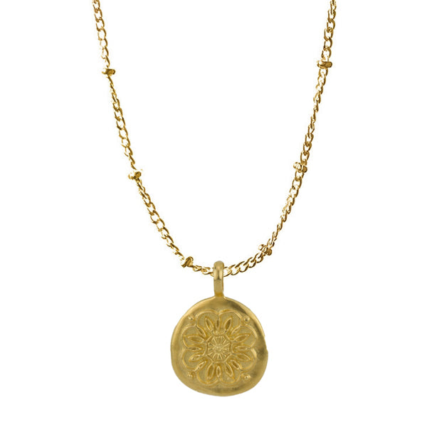 Prima Mandala Coin necklace