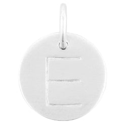 Matte Letter E Charm