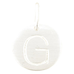 Matte Letter G Charm