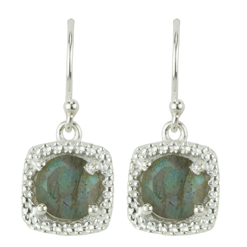 Let it Glow Earrings In Labradorite And Silver