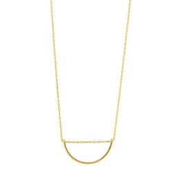 Crescent Necklace in Gold