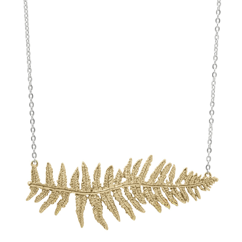 Let's Be Fronds Necklace