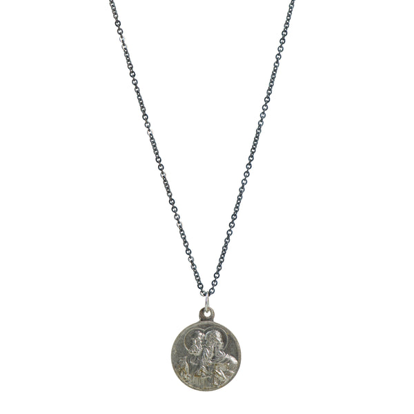 Pope Johannes XXIII PONT. MAXIMVS | Vintage Medal Necklace #VA41