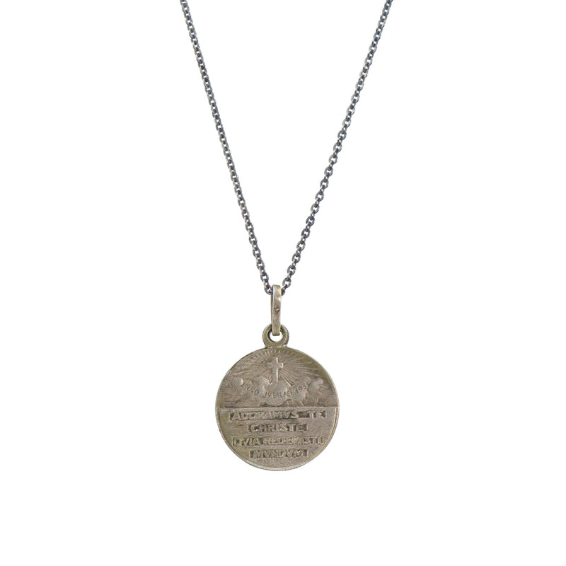 Pope Pius XI | Vintage Medal Necklace #VC17
