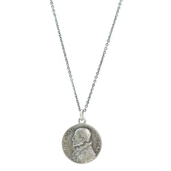 Pope Pius XII | Vintage Medal Necklace #VA31