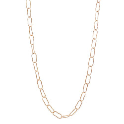 Magic Beans Layering Chain Necklace in Rose Gold