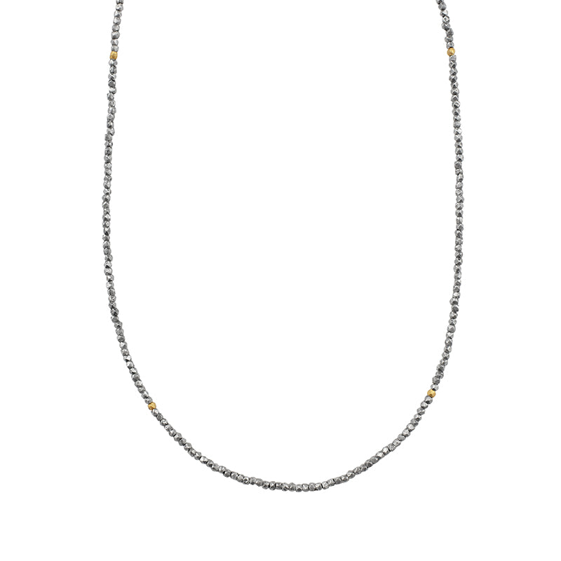 Heirloom Sterling Strand Necklace in 20-22" L