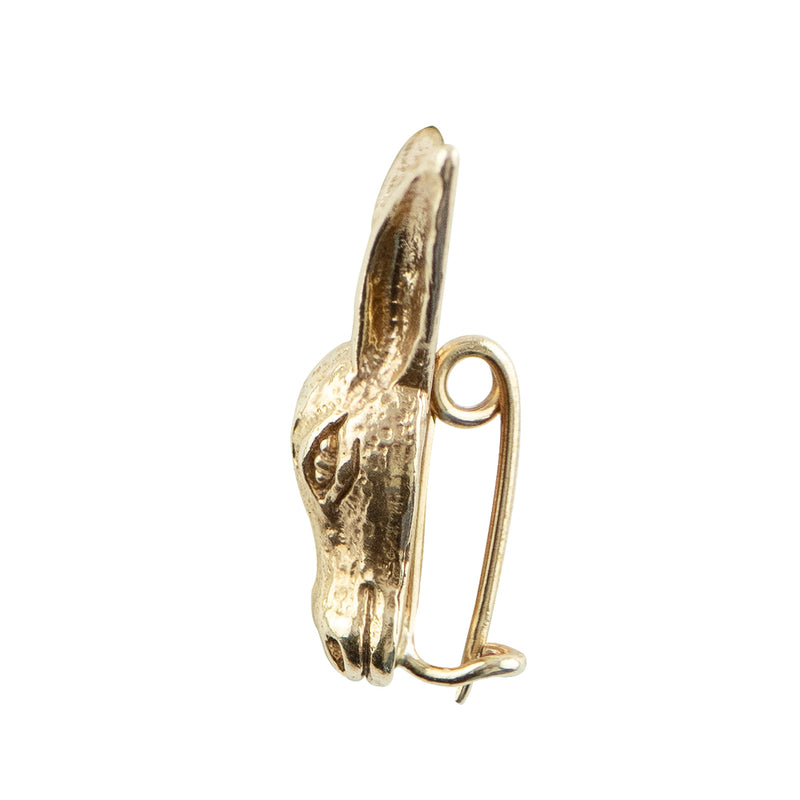 Bronze Donkey Pin