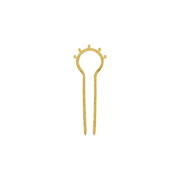 Horizon Hair Pin in Gold - Small