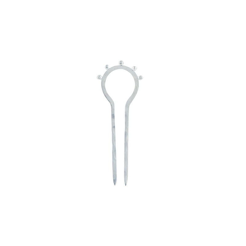 Horizon Hair Pin in Silver - Small