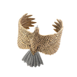 Hawk Cuff in Bronze