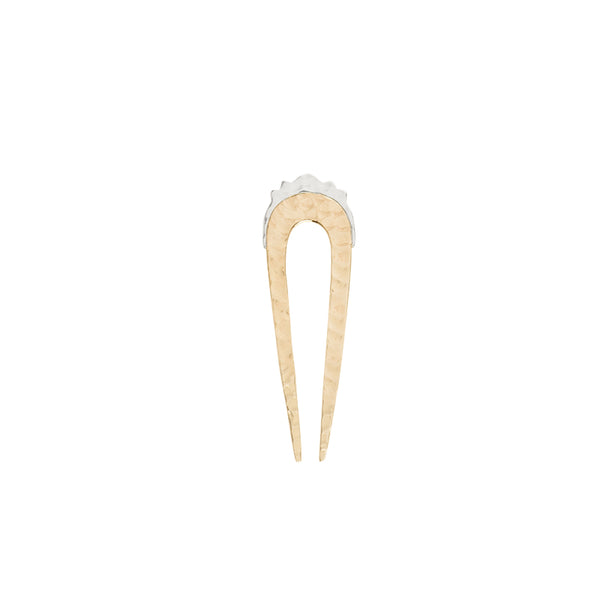 Two-Tone Sunrise Hair Pin - Small