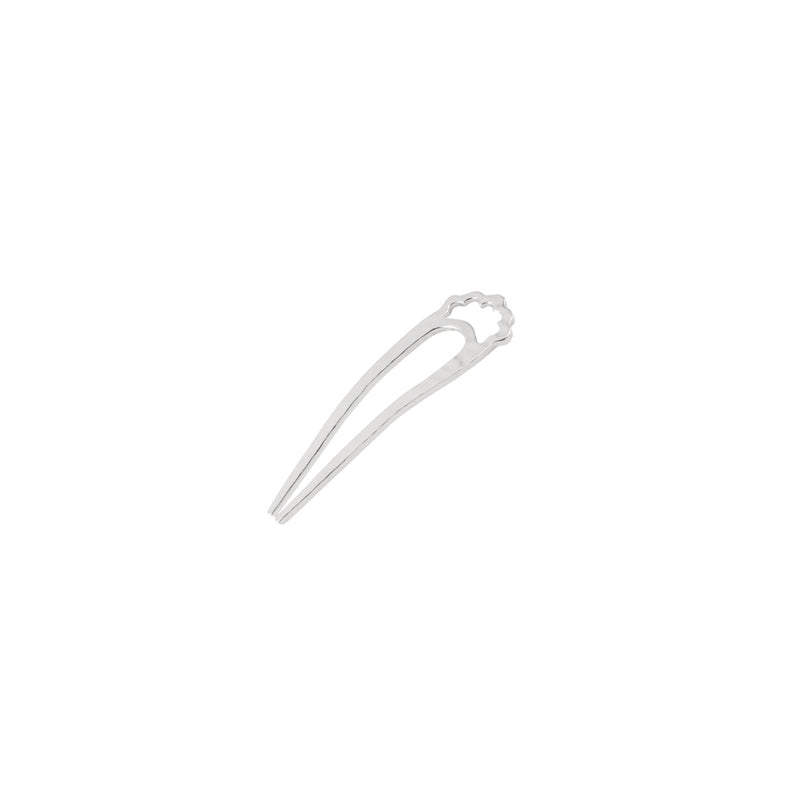 Open Fado Hair Pin in Silver - Small | Available to Ship June 7, 2024