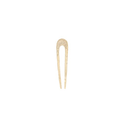 Sacred Lotus Hair Pin in Bronze - Small