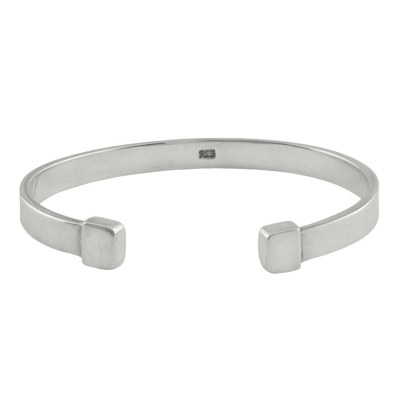 Modernist Cuff  - Narrow in Silver