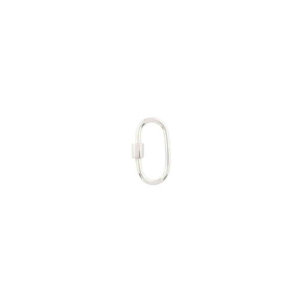 Sterling Silver Carabiner- Lock Only