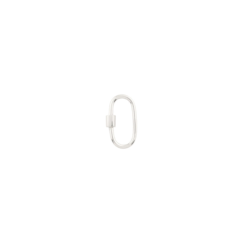 Sterling Silver Carabiner- Lock Only