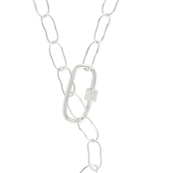 Carabiner Lock in Silver