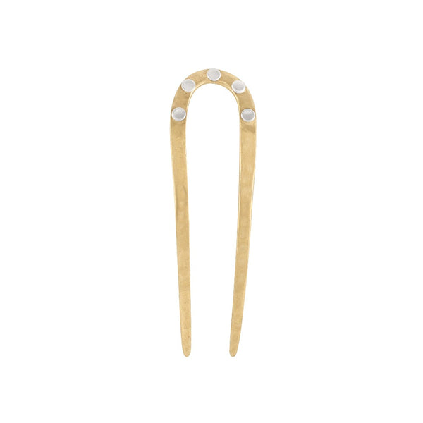 Riveted Effortless Hair Pin - Small