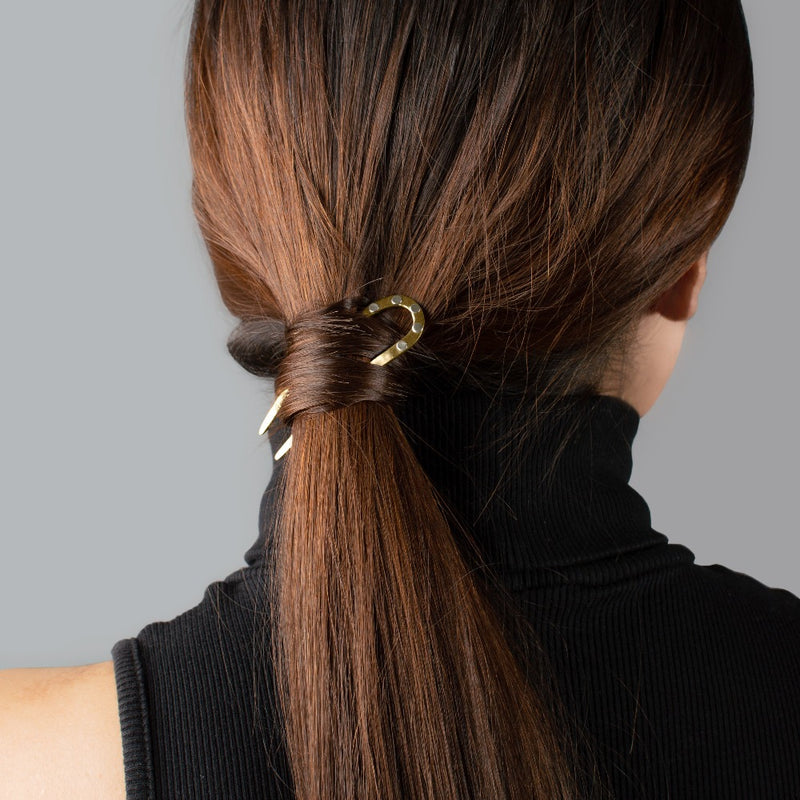 Riveted Effortless Hair Pin - Small