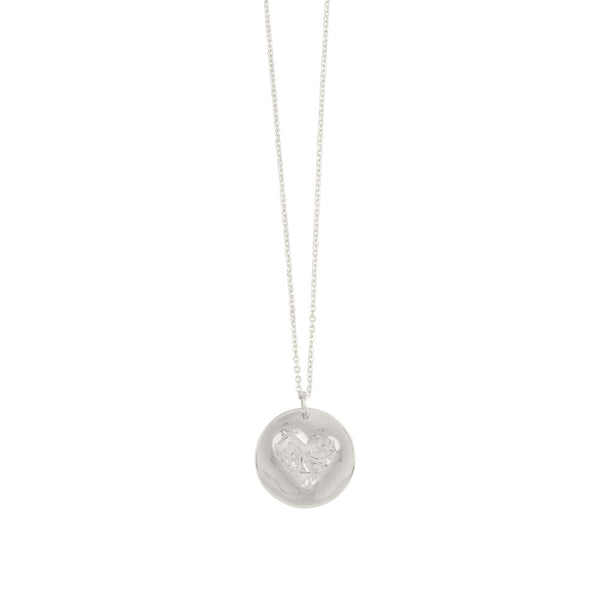 "Loved" Musing Necklace in Silver