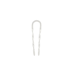 Effortless Twist Hair Pin in Silver - Small
