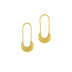 Bubble Earpin Earrings in Gold