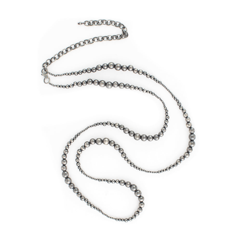 Bonfire Bead Strand Necklace