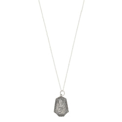 Nature Saint Necklace in Sterling Silver - Hawk: Strength | Grace | Freedom