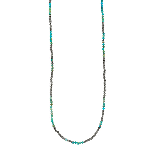 Turquoise Heirloom Strand Necklace