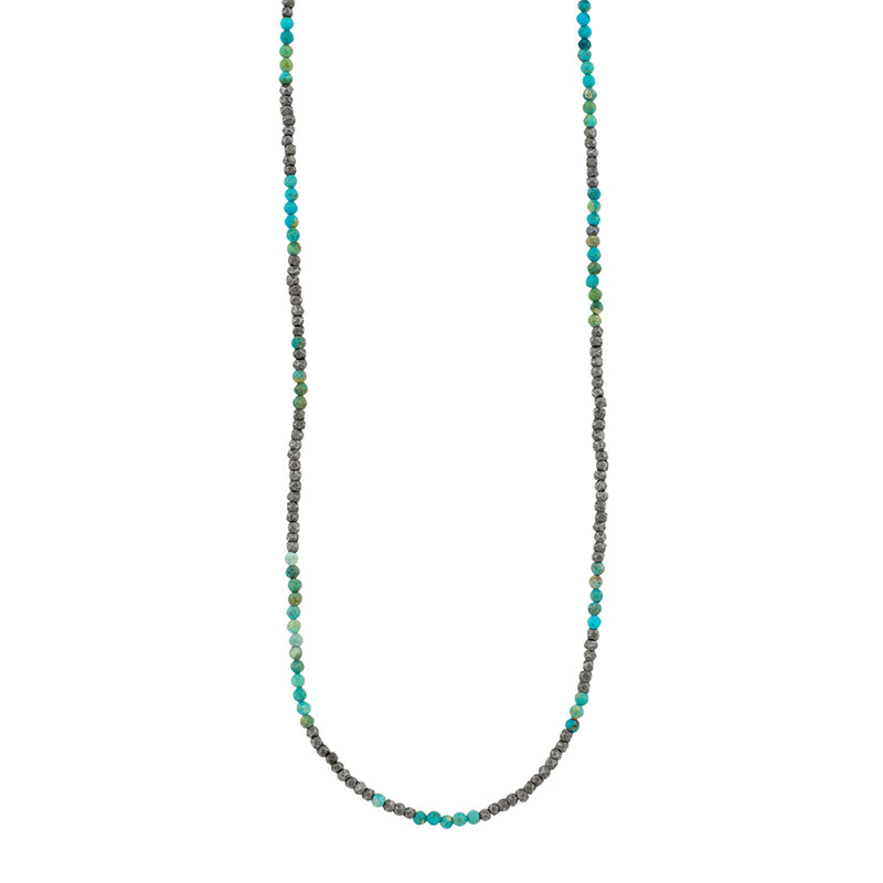 Turquoise Heirloom Strand Necklace