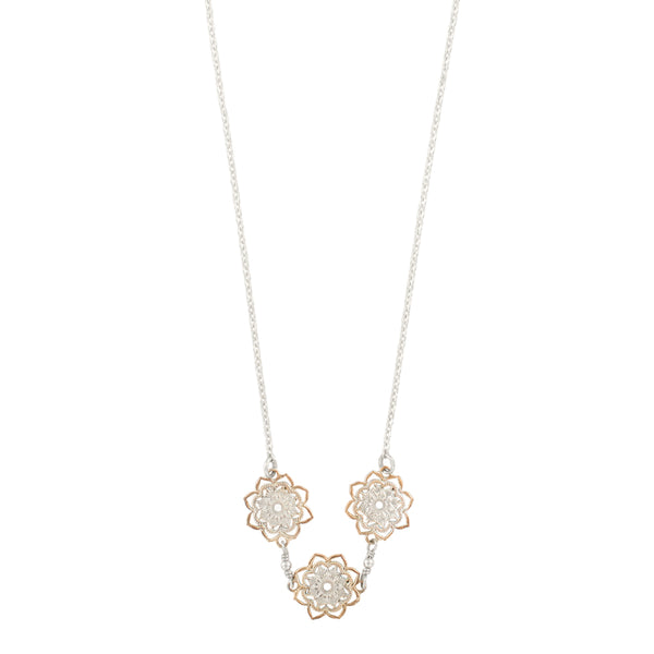 Mandala Trio Necklace