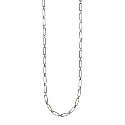 Forever Linked Chain in Antiqued Sterling - 18" L