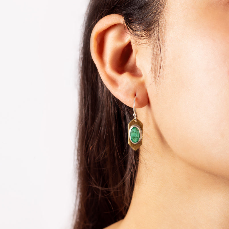 Emerald Empire Earrings