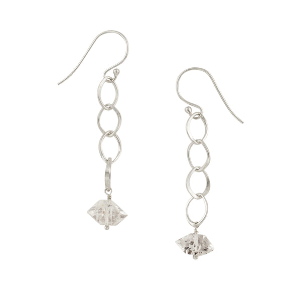 Herkimer Linked Earrings