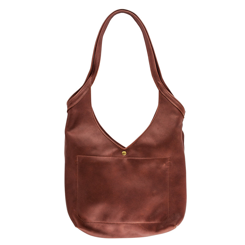 Super Soft Leather Bag in Cognac