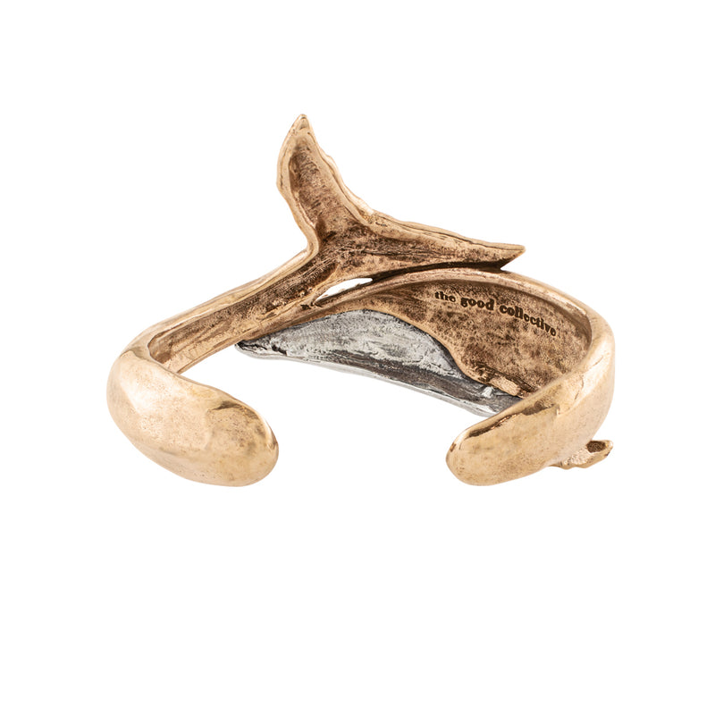 Whale Wisdom Cuff