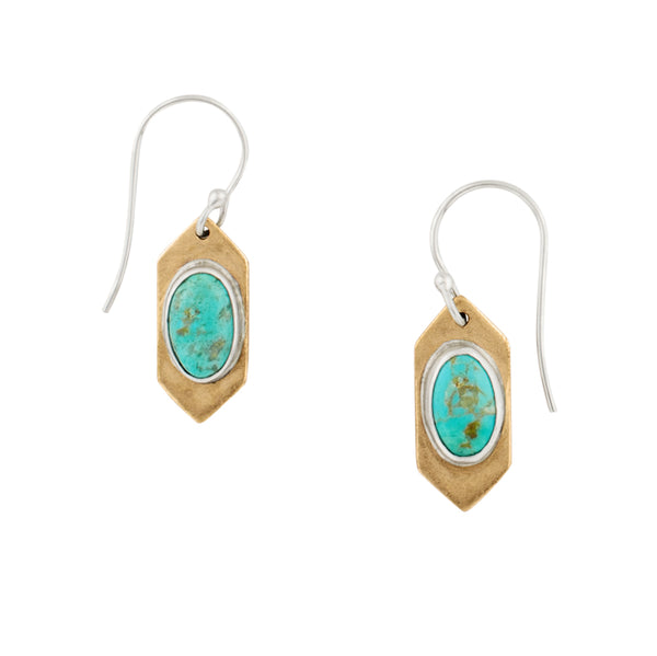 Turquoise Empire Earrings